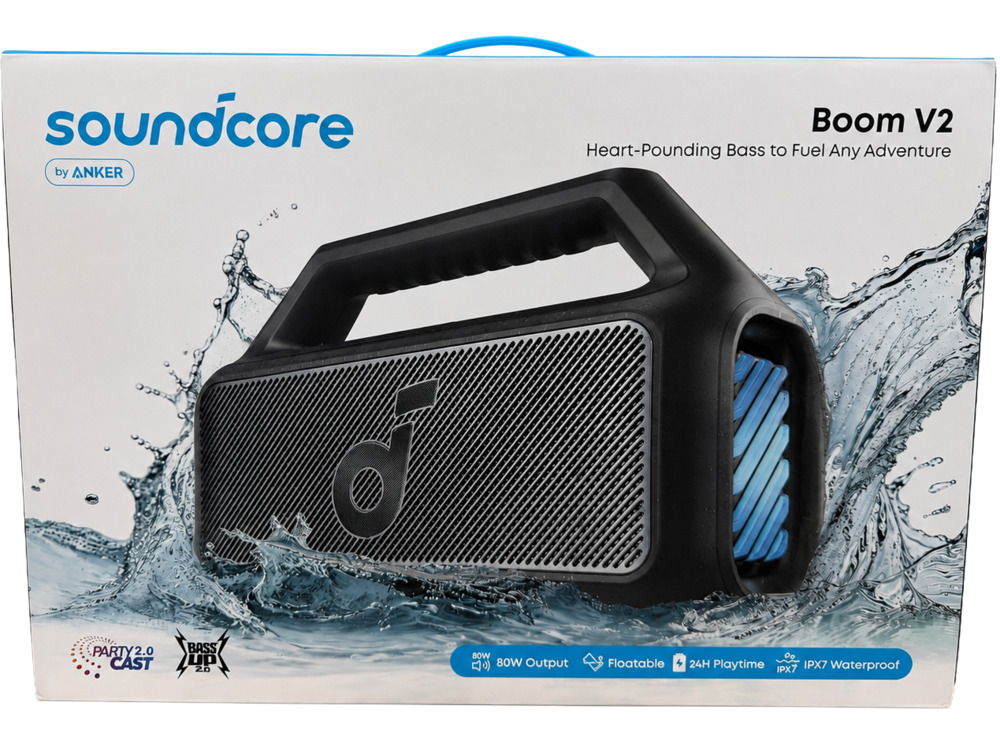 Soundcore by Anker Boom 2 IPX7 Waterproof Floatable 80W Bluetooth Speaker